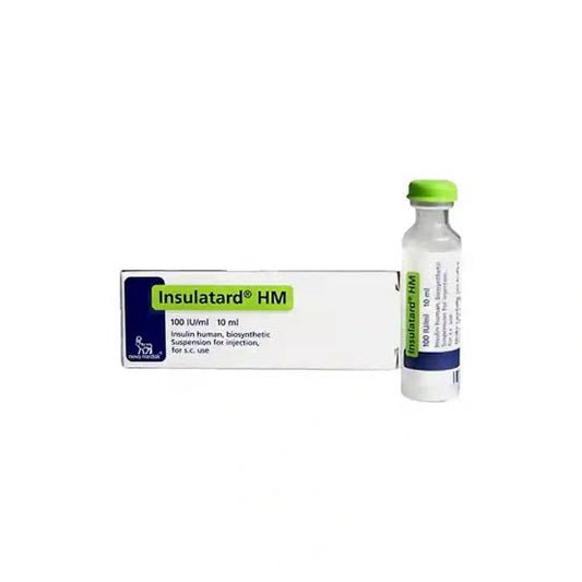 Insulatard Hm Injection 100iu/Ml 10ml