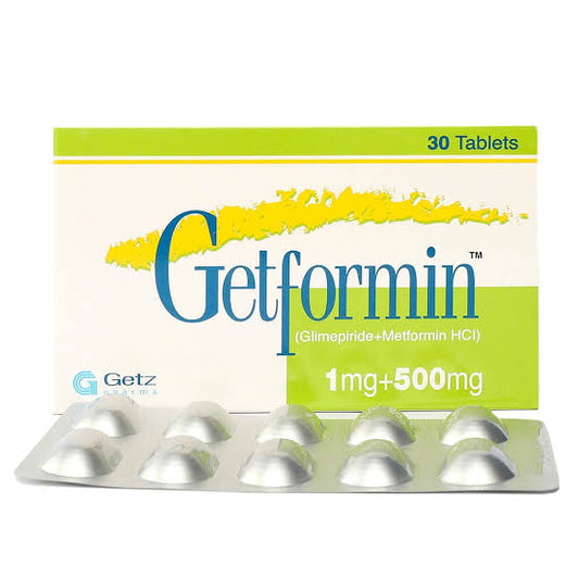 Getformin Tablets 1/500mg
