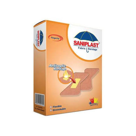 saniplast fabric bandages medium (1 box = 20 strips)