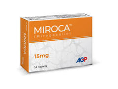 Miroca Tablets 15mg (1 Box = 14 Tablets)