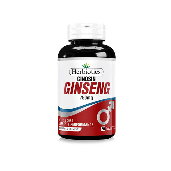 Herbiotics Ginosin Ginseng 750mg Tablets