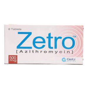 Zetro Tablets 500mg