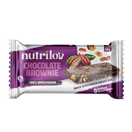Nutrilov Chocolate Brownie Granola Bar 40g
