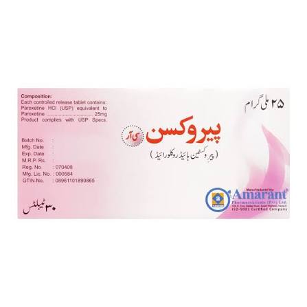 Paroxin CR Tablets 25mg (1 Strip = 10 Tablets)