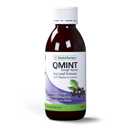 nutrifactor qmint cough syrup 120ml
