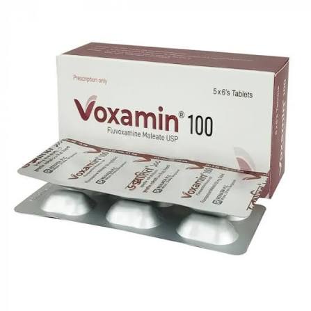 Voxamine Tablets 100mg (1 Box = 1 Strip, 1 Strip = 10 Tablets)