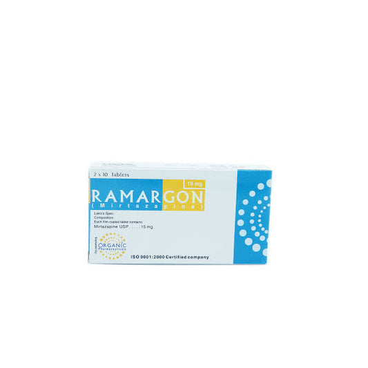 Ramargon Tablets 15mg (1 Box = 2 Strips, 1 Strip = 10 Tablets)