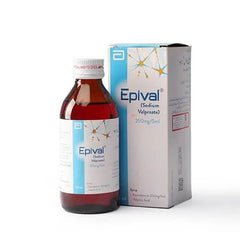 Epival Syrup 250mg/5ml 120ml