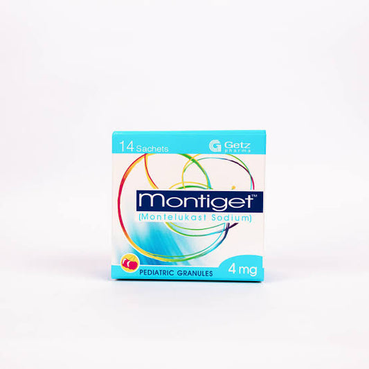 Montiget Sachets 4mg (1 Box = 14 Sachets)