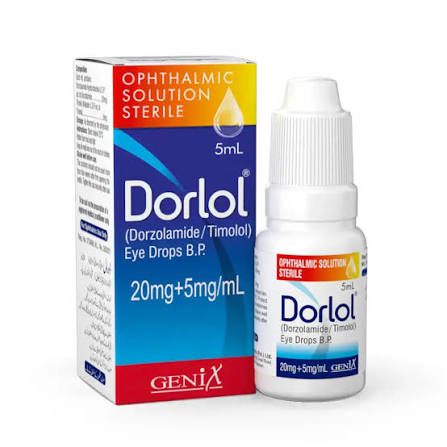 Dorlol Eye Drops 20mg/5mg 5ml