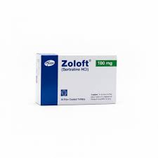 Zoloft Tablets 100mg (1 Box = 3 Strips)