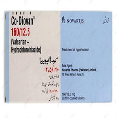 Co-Diovan Tablets 160mg/12.5mg