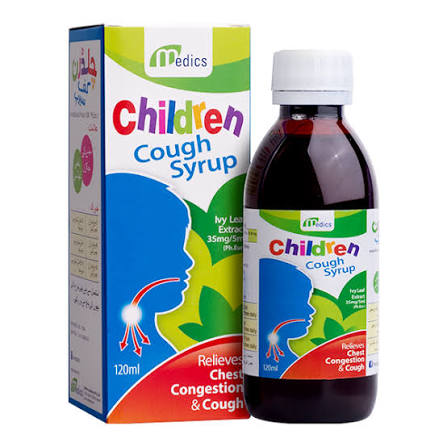 medics children cough syrup 120ml