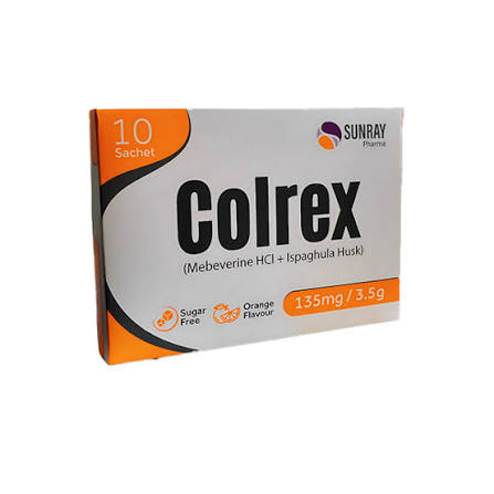 colrex sachets 135mg + 3.5g (1 box = 10 sachets)