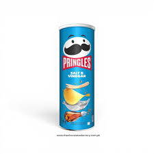 Pringles Chips Salt & Vinegar Flavor 165g