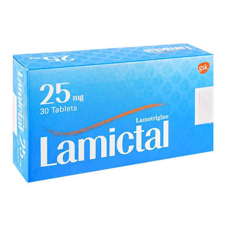 Lamictal Tablets 25mg (1 Box = 2 Strips)