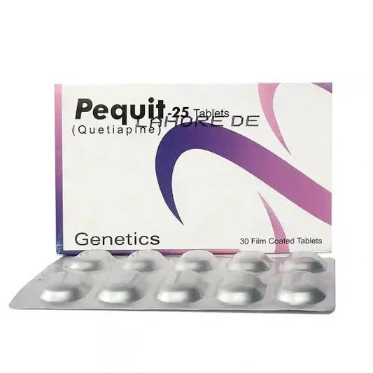 Pequit Tablets 25mg (1 Strip = 10 Tablets)