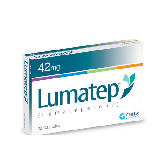 Lumatep Capsules 42mg (1 Box = 2 Strips)
