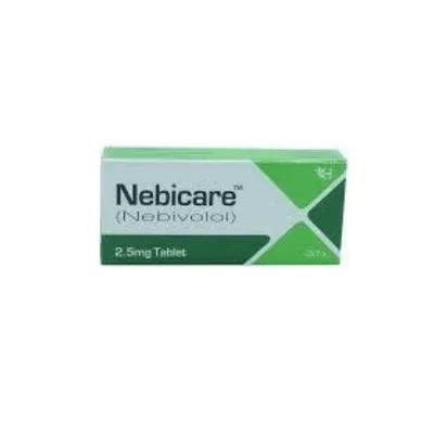 Nebicare Tablets 2.5mg (1 Box = 2 Strips)