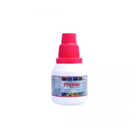 Pyodine Surgical Scrub Solution 7.5% 60ml
