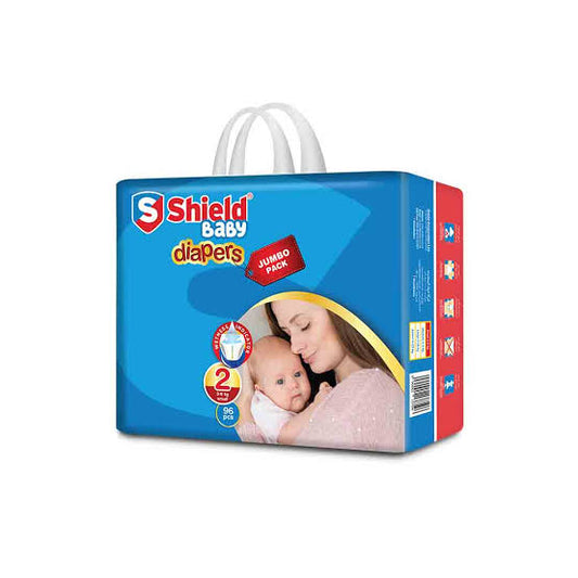 Shield Baby Diapers Jumbo Small Size 2 96pcs