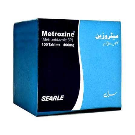 Metrozine 400 mg tab