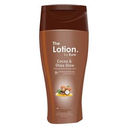 the lotion by kure - cocoa & shea glow 100ml