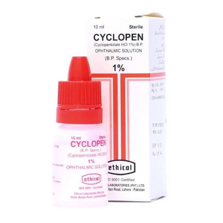 Cyclopen 1% eye drops