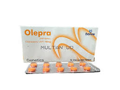 Olepra Tablets 10mg (1 Box = 1 Strip, 1 Strip = 10 Tablets)