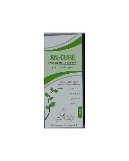 an-cure anti hairloss shampoo 130ml
