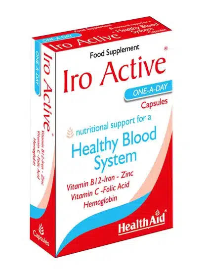 Healthaid Iro Active Capsules (1 Box = 30 Capsules)