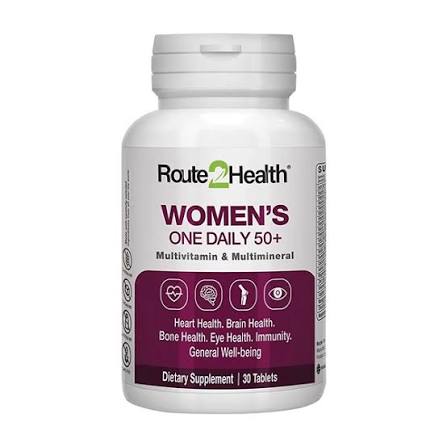 Route 2 Health Womens One Daily 50+ Tablets (1 Bottle)