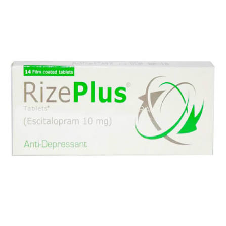 Rize Plus Tablets 10mg (1 Box = 1 Strip)