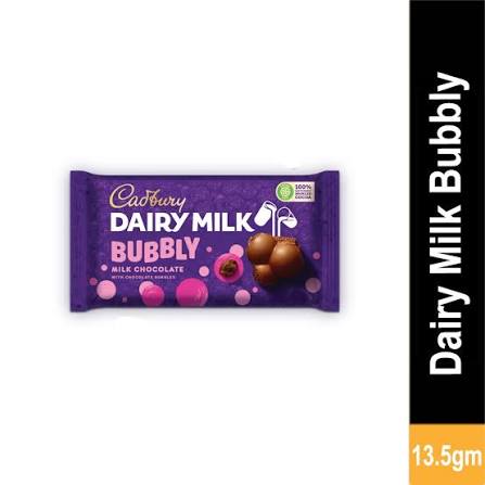 Cadbury Dairy Milk Bubbly Chocolate 13.5g