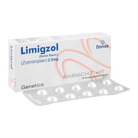 Limigzol Tablets 2.5mg (1 Box = 1 Strip, 1 Strip = 10 Tablets)