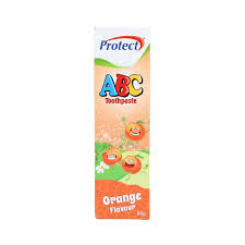 protect abc orange flavour toothpaste 60g