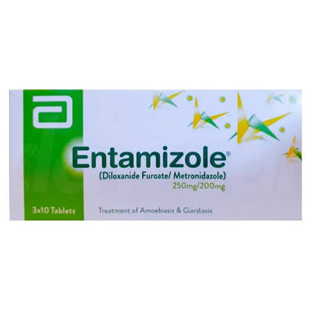 Entamizole Tablets 250mg/200mg
