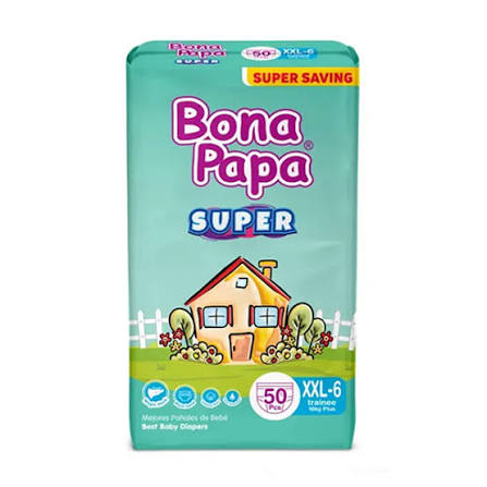 Bona Papa Baby Diapers Super Junior XXL Size 6