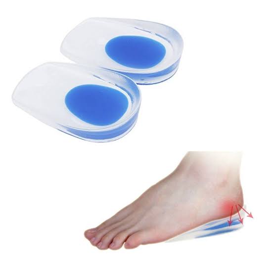 insole silicone heel pad