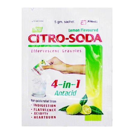 citro soda powder sachet lemon 5g (1 box = 20 sachets)