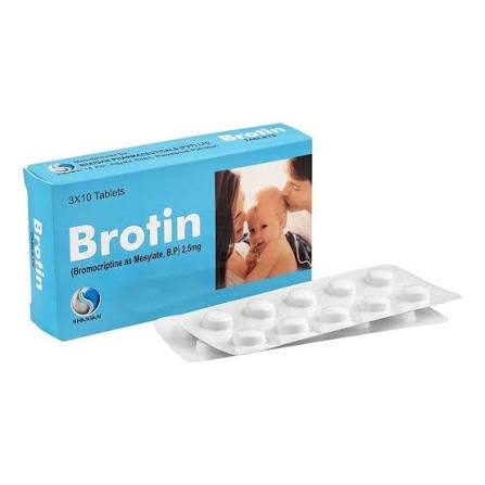 Brotin Tablets 2.5mg (1 Strip = 10 Tablets)