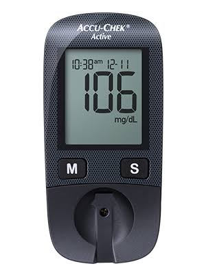 accu-chek active blood glucose meter