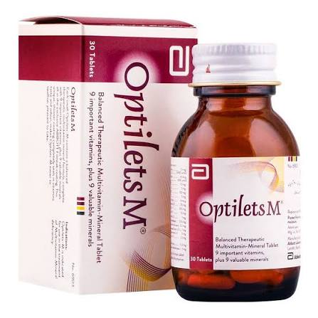 Optilets M Tablets (1 Bottle = 30 Tablets)