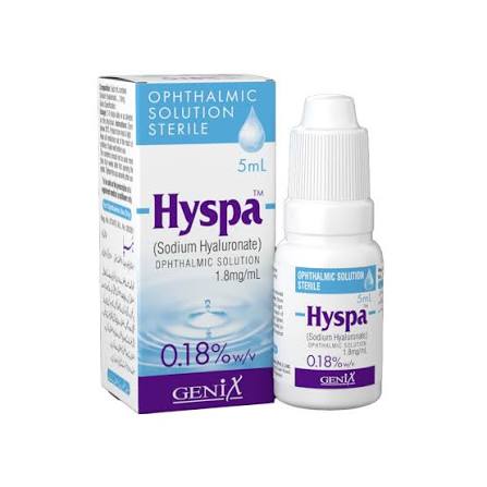 Hyspa Eye Drops 0.18% 5ml