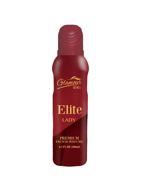 glamour elite lady body spray 200ml