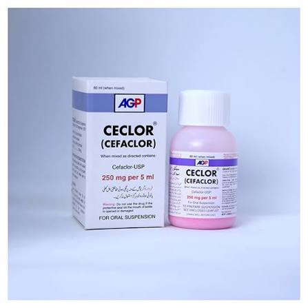 Ceclor Suspension 250mg/5ml 60ml