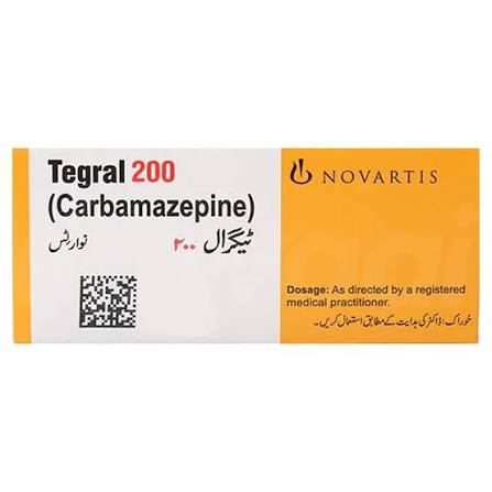 Tegral Tablets 200mg (1 Box = 5 Strips)