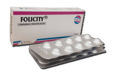 Folicity Tablets (1 Strip = 10 Tablets)