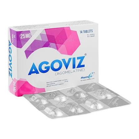 Agoviz Tablets 25mg (1 Box = 2 Strips)