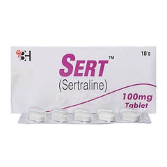 Sert Tablets 100mg (1 Box = 1 Strip)